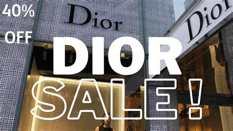 dior sales right now